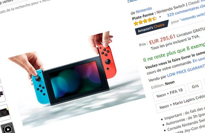 ACHAT – Nintendo Switch, jeux et accessoires