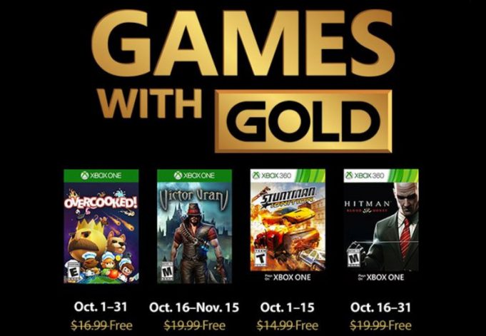 Games With Gold octobre 2018 Games With Gold octobre 2018
