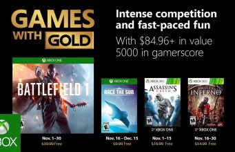 Games With Gold novembre 2018