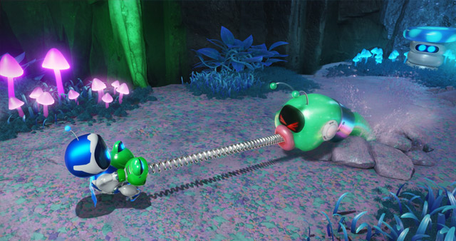 test astro bot playstation 5